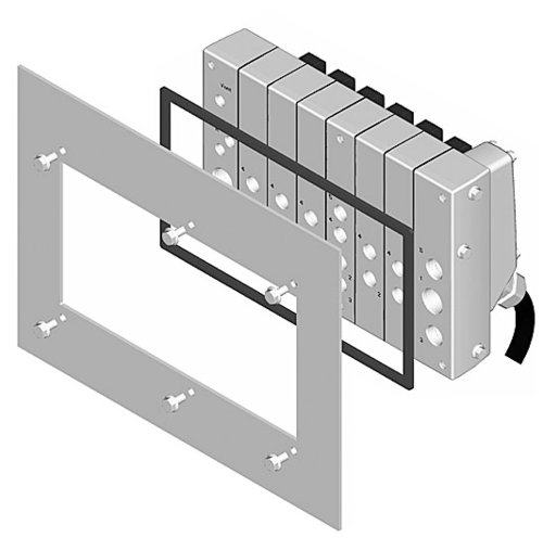 Gasket for Mecproof Aventics art. 0493872001
