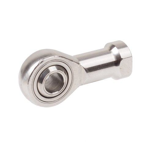 Rod end with flange